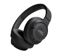 JBL Tune 720 BT Cuffie Over-Ear Bluetooth Wireless, Pieghevoli e Leggere, Microfono e Comandi su Padiglione con Voice Aware, JBL Pure Bass, Connessione Multipoint, fino a 76 ore di Autonomia, Nero