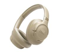 JBL Tune 730 BT - Cuffie over-ear wireless con suono JBL Pure Bass, Bluetooth 6.0, design pieghevole, cavo audio, durata della batteria di 76 ore e Google Fast Pair/Microsoft Swift Pair, mousse moka