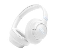 JBL Tune 780 NC Cuffie On-Ear Bluetooth Wireless, con Cancellazione Adattiva del Rumore, Smart Ambient, JBL Pure Bass Sound, fino a 76 Ore di Autonomia, Google Fast Pair, Microsoft Swift Pair, Bianco