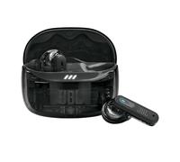 JBL Tune Beam Ghost 2 Auricolari Bluetooth True Wireless con Cancellazione del Rumore, 48 Ore di Autonomia, Resistenti ad Acqua e Polvere IP54, Design Chiuso a Stick, Black Ghost