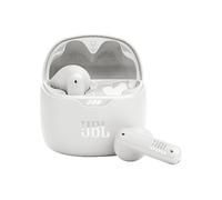 JBL Tune Flex TWS Auricolari In Ear True Wireless Bluetooth, con Cancellazione Attiva del Rumore, Bassi Potenti, Impermeabili IPX4, 8+24 Ore di Autonomia Combinata, Custodia di Ricarica, Bianco