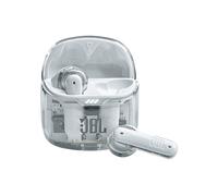 JBL Tune Flex Ghost Edition AURICOLARI WIRELESS, Translucent, Bianco