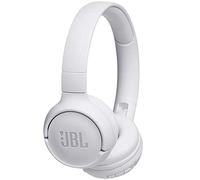 JBL Tune500BT Cuffie Wireless Sovraurali con Funzione Multipoint e Ricarica veloce, Cuffie On-Ear Bluetooth con connessione a Siri e Google, fino a 16 Ore di Autonomia, Bianco