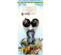 JBL Clip a ventosa per acquari – 2 pezzi (23 mm) – ventose in gomma – per ProTemp