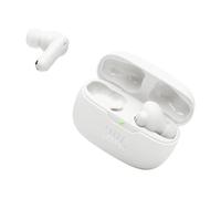 Cuffie JBL Vibe Beam2 Con Cancellazione Attiva Del Rumore E Custodia - Bianca
