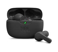 JBL Wave Beam Auricolari Wireless In-Ear Bluetooth, Waterproof IP54 e Antipolvere IPX2, Deep Bass Sound, Tecnologia Smart Ambient e Voice Aware, Fino a 32 h di Autonomia, Nero