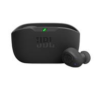 JBL Wave Buds, Auricolari Wireless In-Ear Bluetooth, Nero | Waterproof IP54 e Antipolvere IPX2, Deep Bass Sound, Tecnologia TalkThru e AmbientAware, Fino a 32 Ore di Autonomia