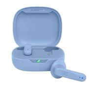 JBL Wave Flex Auricolari Wireless In-Ear Bluetooth, Waterproof IP54 e Antipolvere IPX2, Deep Bass Sound, Tecnologia TalkThru e AmbientAware, Fino a 32 h di Autonomia, in Blu