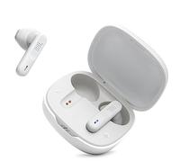 JBL Wave Flex Auricolari Wireless In-Ear Bluetooth, Waterproof IP54 e Antipolvere IPX2, Deep Bass Sound, Tecnologia TalkThru e AmbientAware, Fino a 32 h di Autonomia, Bianco