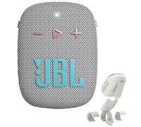 JBL Wind 3S Grey altoparlante Bluetooth portatile, 5 W RMS, driver 1,75", IP67 impermeabile e antipolvere, Bluetooth 5.0, USB-C, batteria 5 h, supporto bici/monopattino, microfono integrato