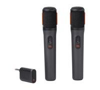JBL Wireless Microphone Set con 2 Microfoni Wireless e Ricevitore Wireless UHF a