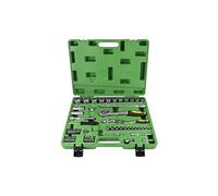 52722 VALIGETTA DI UTENSILI DA 60 PEZZI CON BUSSOLE SPLINE DA 1/2" E 1/4" SATIN