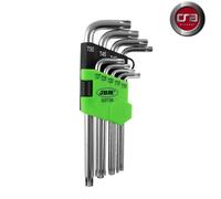 JBM Set DE 9 LLAVES TORX CORTAS