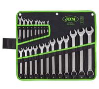 JBM 54079 Set 21 Chiavi Combinate Fissa e Stella da 6 a 32mm con Custodia