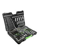 JBM - 54250 - Valigetta portautensili da 216 pezzi con bicchieri da 12 CANTI - ZINCATO