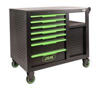 JBM 54509 - Carrello Portautensili 7 Cassetti Frontali e 4 Cassetti Laterali