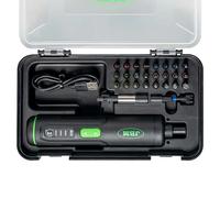 Jbm Cacciavite Elettrico Con Set Di Punte Black / Green
