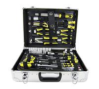 JBM CAJA DE HERRAMIENTAS DE ALUMINIO 108 PIEZAS VASOS 1/2"