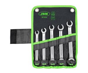 JBM KIT Llave Esagonale CON Boca ABIERTA DE 6 Cantos