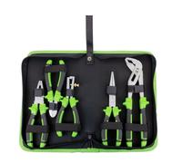 Set Kit 5 Pinze Professionali da Lavoro Con Astuccio chiusura zip