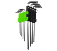 JBM SET DI 9 LLAVES TORX LARGAS