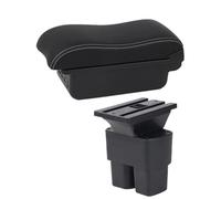 JBPIHZT Bracciolo Auto Per N&issan Per NV200 Box Bracciolo Per NV200 Evalia Scatola Di Archiviazione Interno Parti Retrofit Accessori Auto(B3 Nero bianco 3USB)