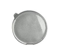 JBPIHZT Copertura Gancio Traino Paraurti Anteriore per F&ORD per Ecosport 2013 2014 2015 2016 2017 Tappo per Gancio Traino, Decorazione Cofano(Grigio)