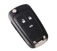 JBPIHZT Flip Custiglia Chiave Pieghevole Per Opel Per Vauxhall Per Corsa Per Astra Per Vectra Per Zafira Per Omega HU100 Lama Non Tagliata(2 pulsanti)