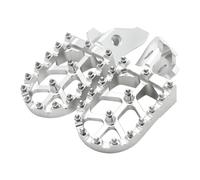 JBPIHZT Peg Per Moto In Alluminio CNC Staffe Pedane Pedali Per Sur Ron Per Surron Per Ultra Bee UB Moto Cross Elettrica(Argento)
