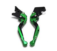 JBPIHZT Per Aprilia Per DORSODURO900 Per DORSODURO 900 2017 2018 Leve Freno Frizione Pieghevoli Ed Estensibili Per Moto(Green Black)