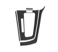JBPIHZT Per Per Focus MK3 SE/ST 2012-2014 Pannello Cambio | LHD RHD Car Gear Shift Telaio Pannello Adesivo Accessori Rivestimento Fibra Carbonio(Black Carbon,Guida a sinistra)