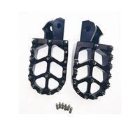 JBPIHZT Per SurRon Per Sur-Ron Per Light Bee X S Poggiapiedi CNC alluminio Poggiapiedi Moto Elettrica(NERO)