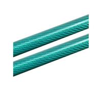 JBPIHZT Puntelli Coffano per Toyota C-HR AX20 2024 2025 Modificare Supporti Sollevamento Aste Pistone Molla Gas Ammortizzatori Idraulico(Green Carbon Fiber)