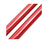 JBPIHZT Puntelli Coffano per Toyota C-HR AX20 2024 2025 Modificare Supporti Sollevamento Aste Pistone Molla Gas Ammortizzatori Idraulico(Red Carbon Fiber)