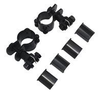 JBPIHZT Supporto Pedane 1"-1.25" Attacco Manubrio Autostrada Per Moto Per Harley Per Electra Per Road Per King Per Street Per Glide Per Davidson Per Dyna(NERO,Bracket Kit)
