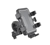 JBPIHZT Supporto Telefono Moto E Bici Universale 360° Rotazione Antishock Per Ciclismo Scooter Sistema Di Blocco In Un Secondo(Handlebar)