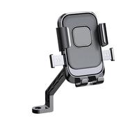 JBPIHZT Supporto Universale Per Telefono Bici Manubrio Ruotabile A 360° Clip GPS Con Funzionamento Una Sola Mano Per Scooter ATV Per Moto