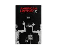 JBQOUOUZ American History X Classic Movies Meravigliosa serie TV, poster su tela, decorazione artistica da parete, per camera da letto, 30 x 45 cm, senza cornice