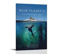 JBQOUOUZ Blue Planet II - Poster decorativo da parete con film classici della serie TV "Blue Planet II", 20 x 30 cm, con cornice