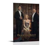 JBQOUOUZ Downton Abbey - Poster su tela con film classici e meravigliosa serie TV, decorazione artistica da parete, per camera da letto, 20 x 30 cm, con cornice