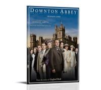 JBQOUOUZ Downton Abbey - Poster su tela con film classici e meravigliosa serie TV, decorazione artistica da parete, per camera da letto, 60 x 90 cm, con cornice