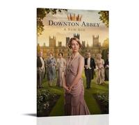 JBQOUOUZ Downton Abbey - Poster su tela, motivo: film classici e meravigliosi, decorazione artistica da parete, per camera da letto, 40 x 60 cm, con cornice