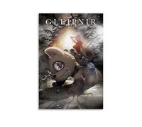 JBQOUOUZ Poster decorativo da parete su tela, motivo: anime a sangue caldo Gleipnir, stile classico, decorazione artistica da parete, per camera da letto, 20 x 30 cm, senza cornice