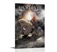 JBQOUOUZ Poster decorativo su tela di anime Gleipnir a sangue caldo classico, poster decorativo da parete per camera da letto, 30 x 45 cm, con cornice