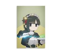 JBQOUOUZ Poster su tela a tema anime con scritta "You Are Ms. Servant", decorazione artistica da parete, per camera da letto, 30 x 45 cm, senza cornice, stile
