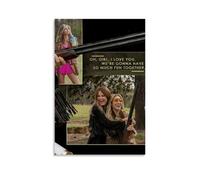 JBQOUOUZ Poster su tela con motivo "The Hunting Wives Classic", serie TV, decorazione artistica da parete, per camera da letto, 50 x 75 cm, senza cornice