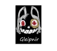 JBQOUOUZ Poster su tela di anime con sangue caldo Gleipnir, decorazione artistica da parete per camera da letto, 30 x 45 cm, senza cornice, stile