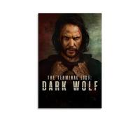 JBQOUOUZ Poster su tela, motivo: The Terminal List Dark Wolf Classic Movies Wonderful TV, decorazione artistica da parete, per camera da letto, 30 x 45 cm, senza cornice