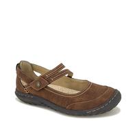 JBU by Jambu Donna Fawn Mary Jane Flat, Marrone Scuro, 38 EU