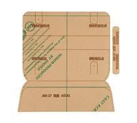 JBX27 Penna a penna Modello acrilico Modello trasparente Manuale Bambini Studente Resistenza alla resistenza alle mezzomi durevoli Hardware di trasmissione ad alta luce 19 x 7 x 2